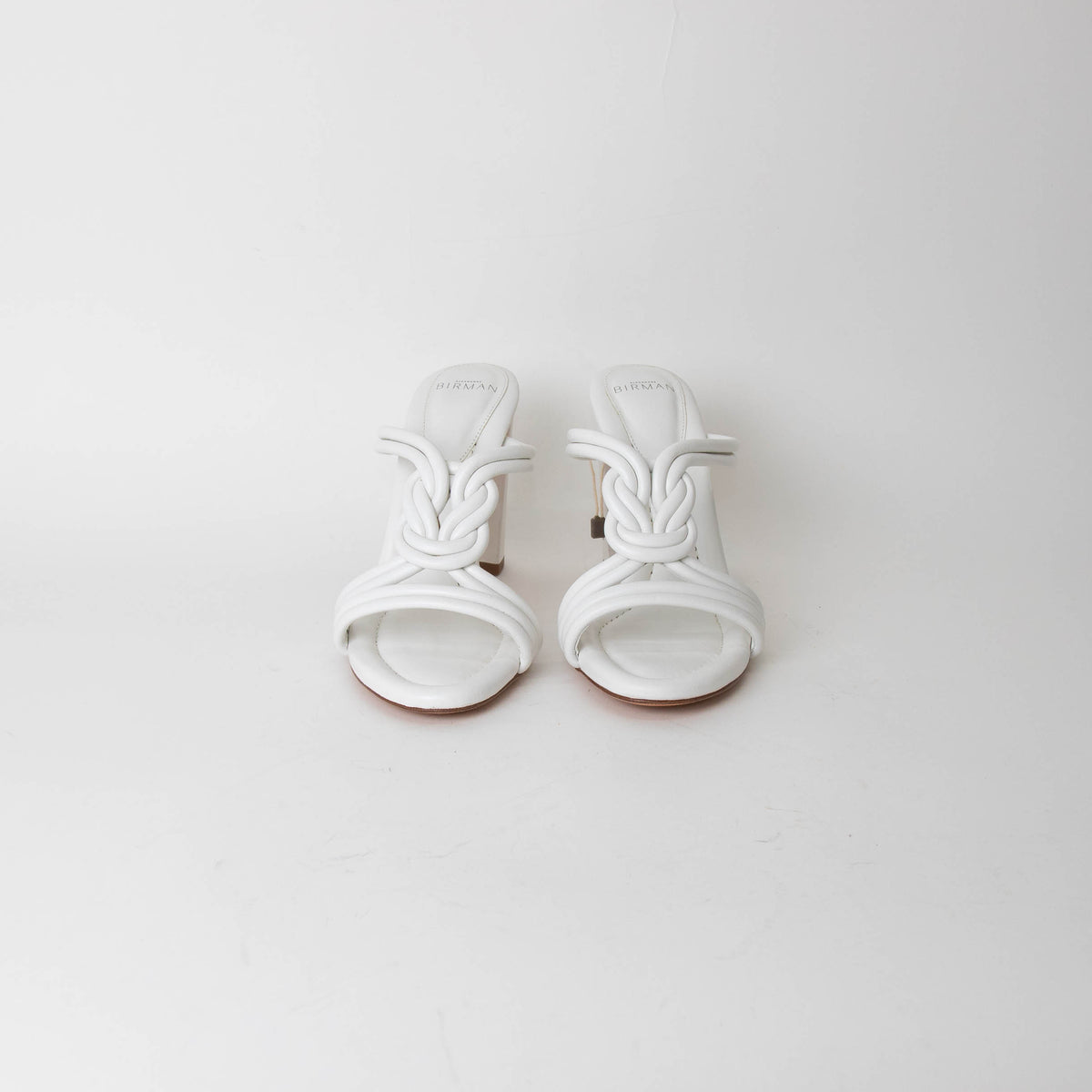 Alexandre Birman White Strappy Heeled Sandal