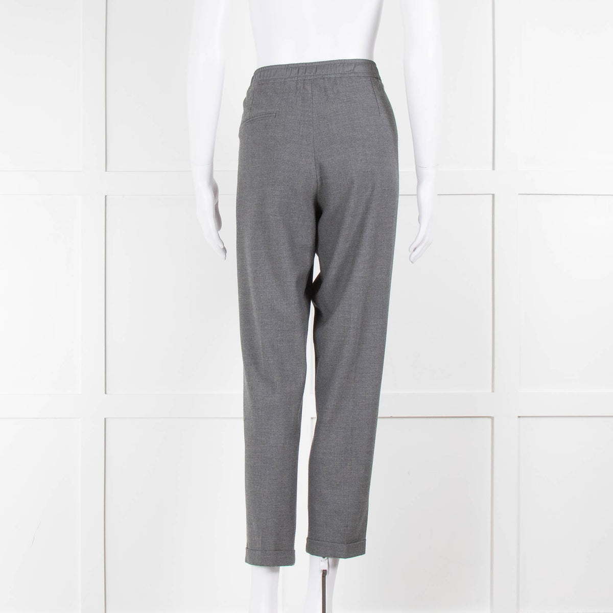 Max & Moi Grey Straight Trousers