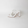 Alexandre Birman White Strappy Heeled Sandal