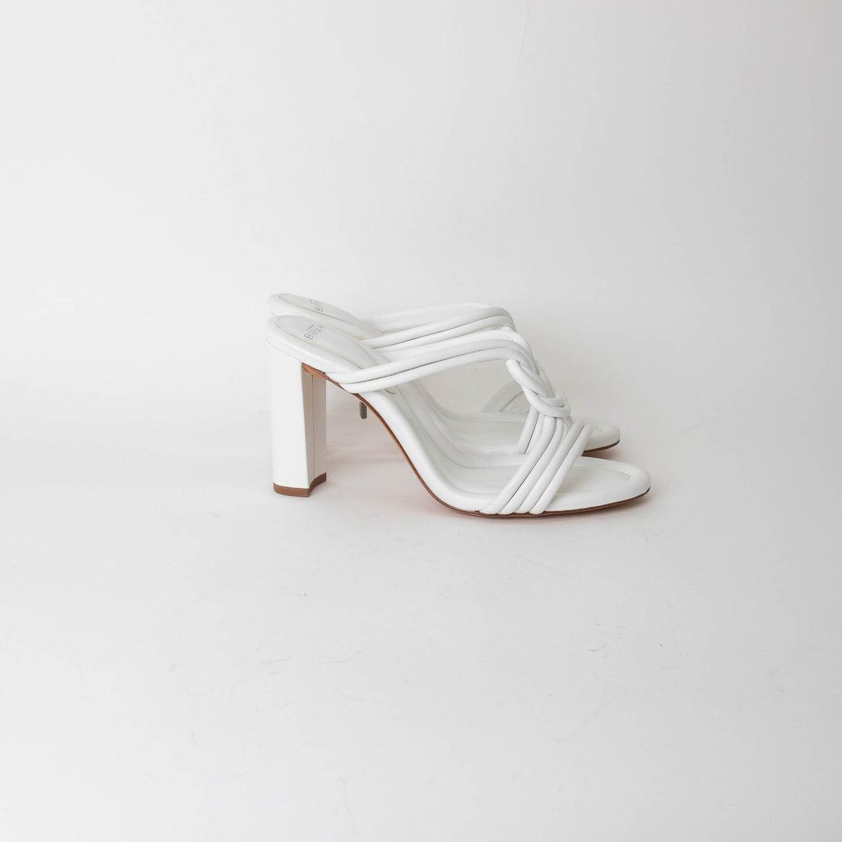 Alexandre Birman White Strappy Heeled Sandal
