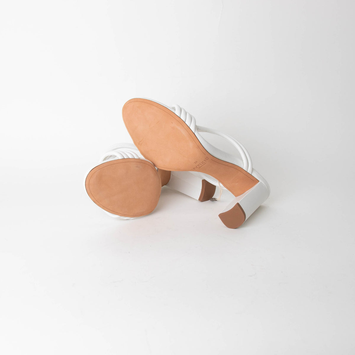 Alexandre Birman White Strappy Heeled Sandal