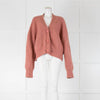 Anine Bing Mohair Pink Cardigan