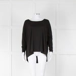Twist & Tango Black Stretch Jersey Top
