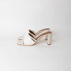 Malone Souliers Demi White HIgh Sandals