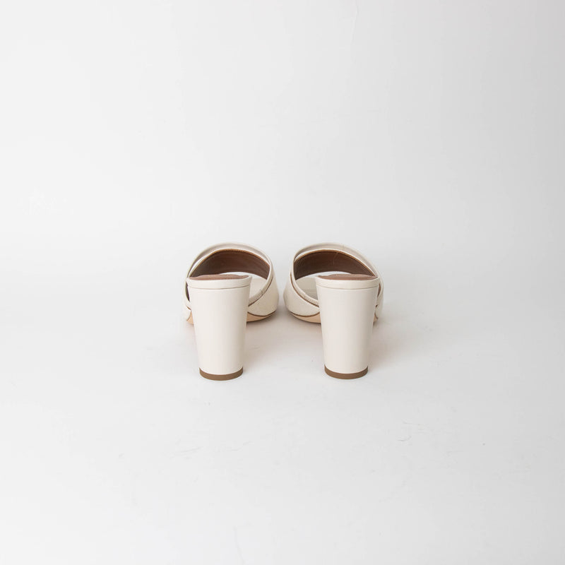 Malone Souliers Demi White HIgh Sandals