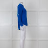 Diane Von Furstenberg Electric Blue Silk Shirt