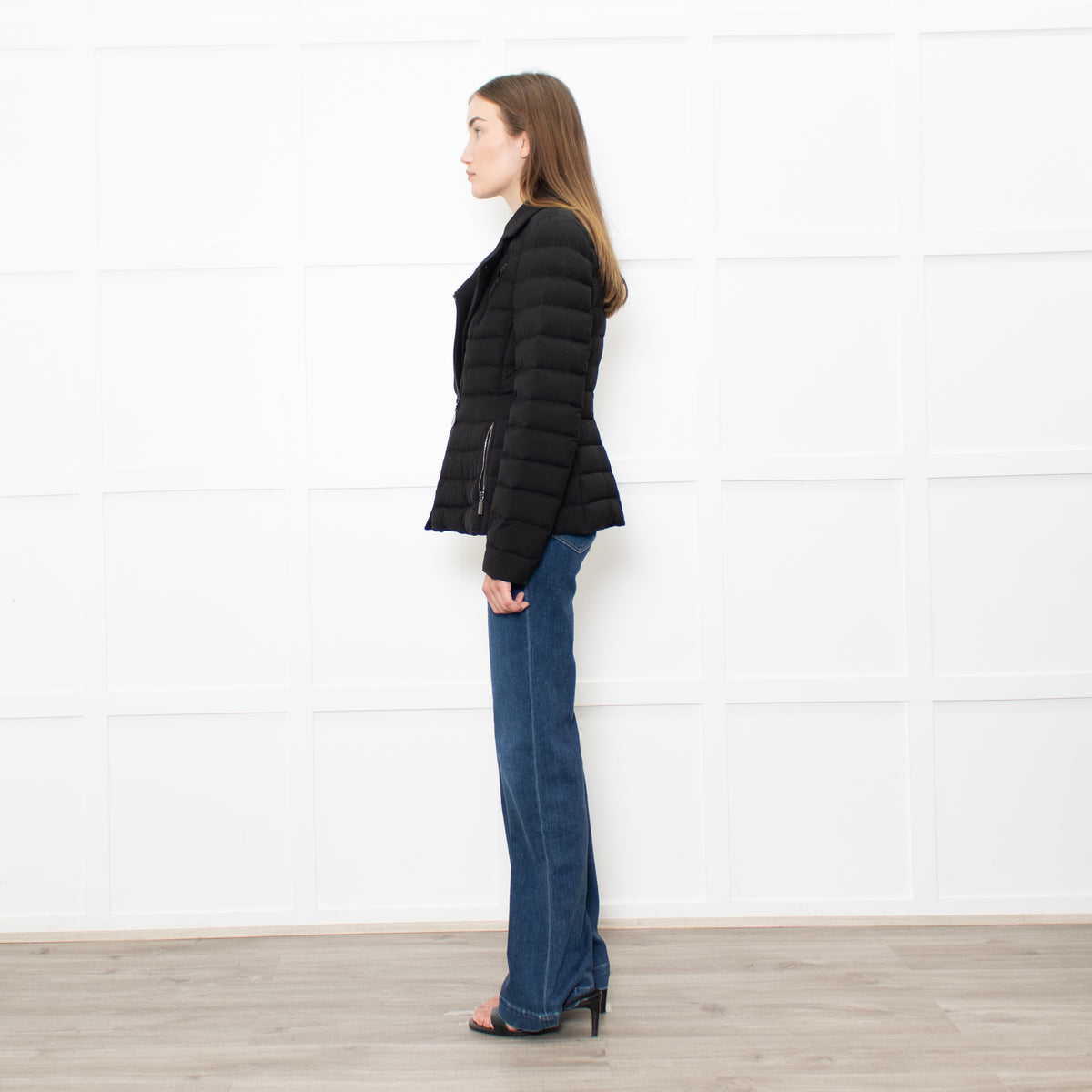 Moncler Black Doudoune Puffer