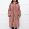 Forte Forte Blush Faux Fur Hooded Coat