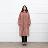 Forte Forte Blush Faux Fur Hooded Coat