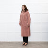 Forte Forte Blush Faux Fur Hooded Coat