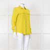 Michael By Michael Kors Chartreuse Pocket Shirt