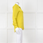 Michael By Michael Kors Chartreuse Pocket Shirt