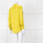 Michael By Michael Kors Chartreuse Pocket Shirt