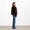 Issy London Brown Faux Fur Jacket