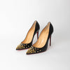 Christian Louboutin Black Leather So Kate with Studded Toe
