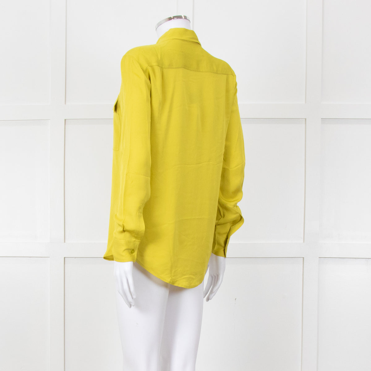 Michael By Michael Kors Chartreuse Pocket Shirt