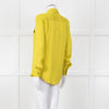 Michael By Michael Kors Chartreuse Pocket Shirt