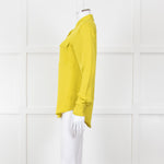 Michael By Michael Kors Chartreuse Pocket Shirt