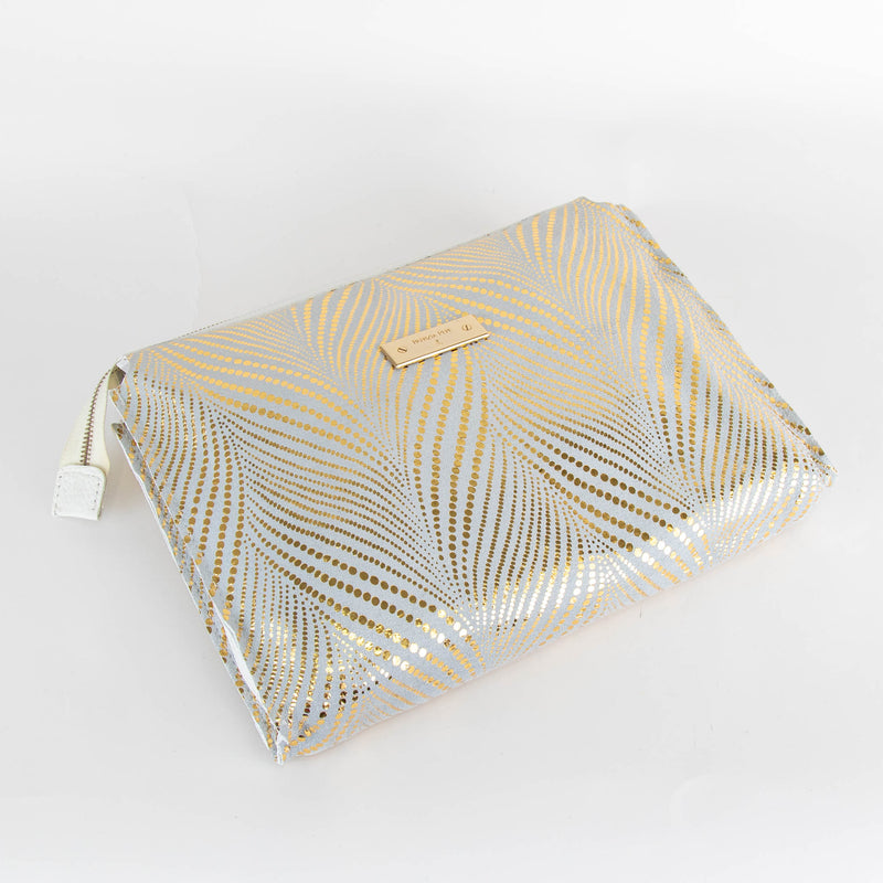 Patrizia Pepe White Leather Clutch