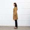 J.CREW Mustard Cotton Trench Coat