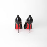 Christian Louboutin Black Leather So Kate with Studded Toe