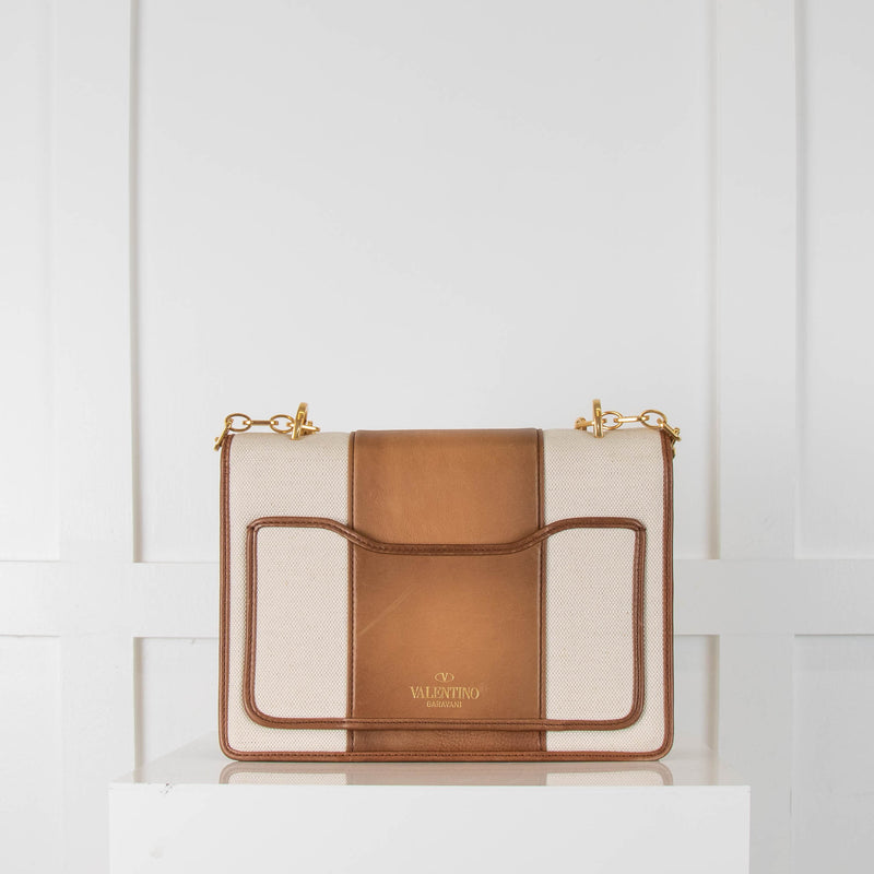 Valentino Garavani Bi Colour Canvas Bag