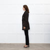 Luisa Spagnoli Black Multi Colour Tweed Blazer Jacket