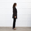 Luisa Spagnoli Black Multi Colour Tweed Blazer Jacket