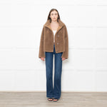 Repeat Brown Teddy Jacket
