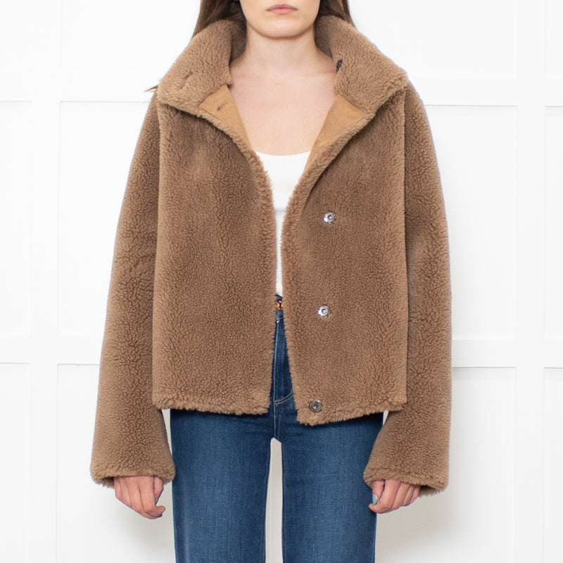 Repeat Brown Teddy Jacket