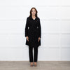 Sarah Pacini Black Light Weight Trench Coat
