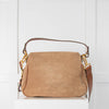 Tom Ford "Jennifer" Brown Suede Bag