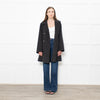 Ganni Grey Double Faced Pea Coat