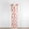 Rag & Bone Pink Sheer Floral Maxi Dress