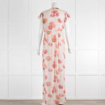 Rag & Bone Pink Sheer Floral Maxi Dress