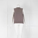 360 Taupe Cashmere Vest