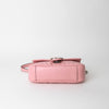 Gucci GG Small Pink Leather Marmont with Silver Hardware
