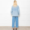 Y Project Pale Wash Denim Zip Up Jacket
