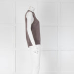 360 Taupe Cashmere Vest