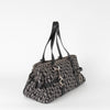 Christian Dior Blue Small Bowling Oblique Canvas Bag
