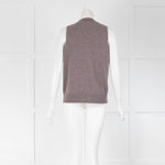 360 Taupe Cashmere Vest