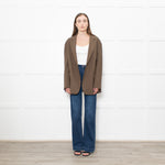 The Frankie Shop Khkai Oversized Blazer