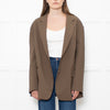 The Frankie Shop Khkai Oversized Blazer