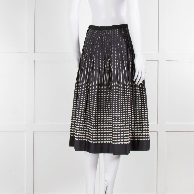 Margaret Howell Half Moon Print Skirt