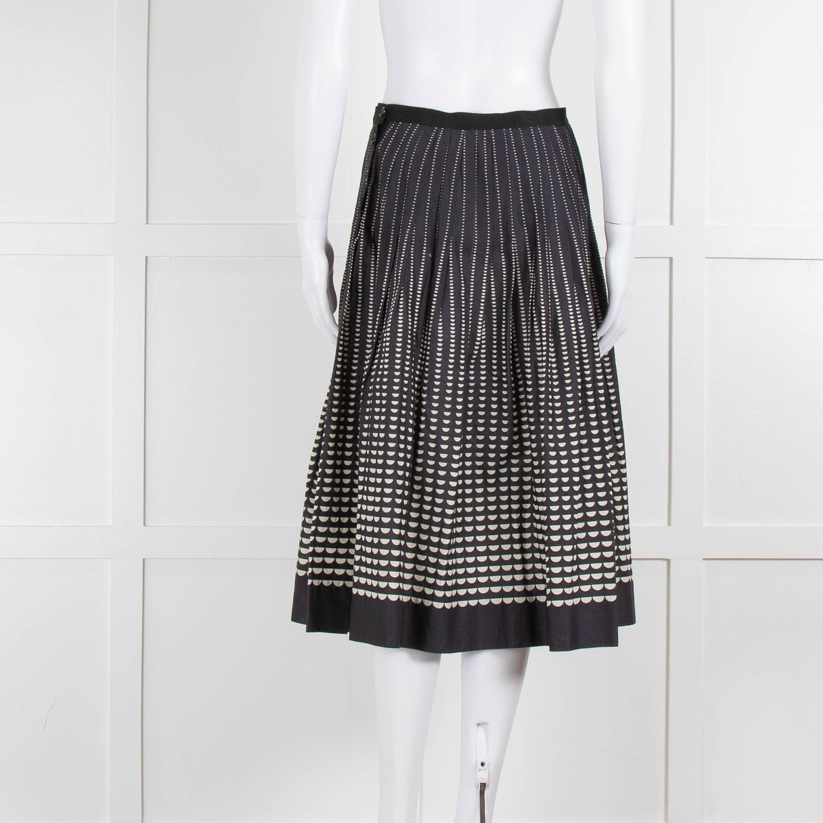 Margaret Howell Half Moon Print Skirt