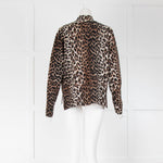 Ganni Leopard Print Jumper