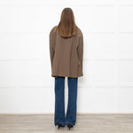 The Frankie Shop Khkai Oversized Blazer