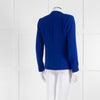 ba&sh Cobalt Blue Single Breasted Short Jacket
