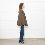 The Frankie Shop Khkai Oversized Blazer