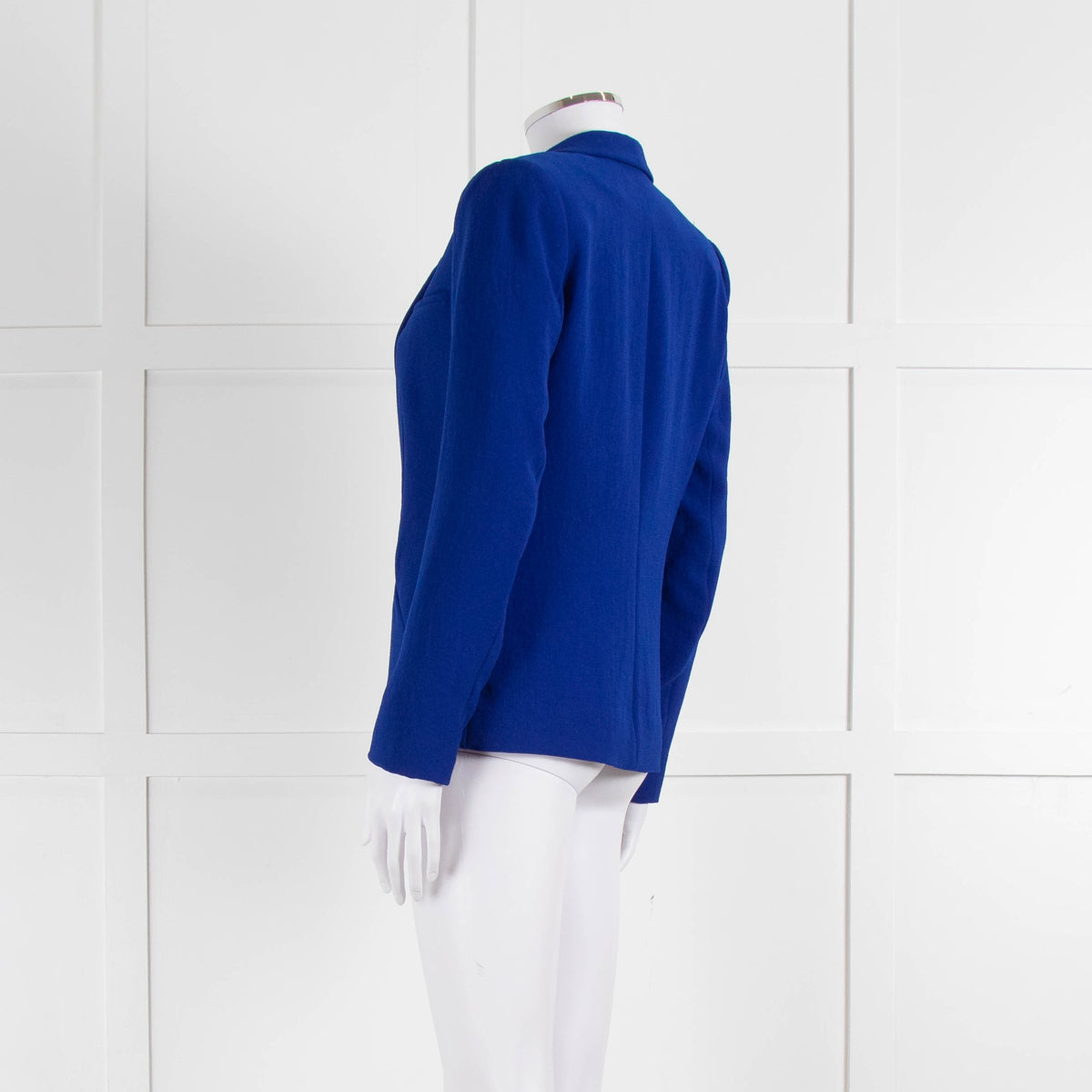 ba&sh Cobalt Blue Single Breasted Short Jacket